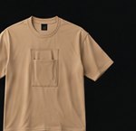 The POV Tee in Beige