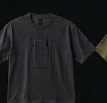 The POV Tee in Charcoal