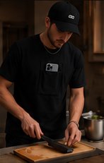 Creating content hands free with The POV Tee